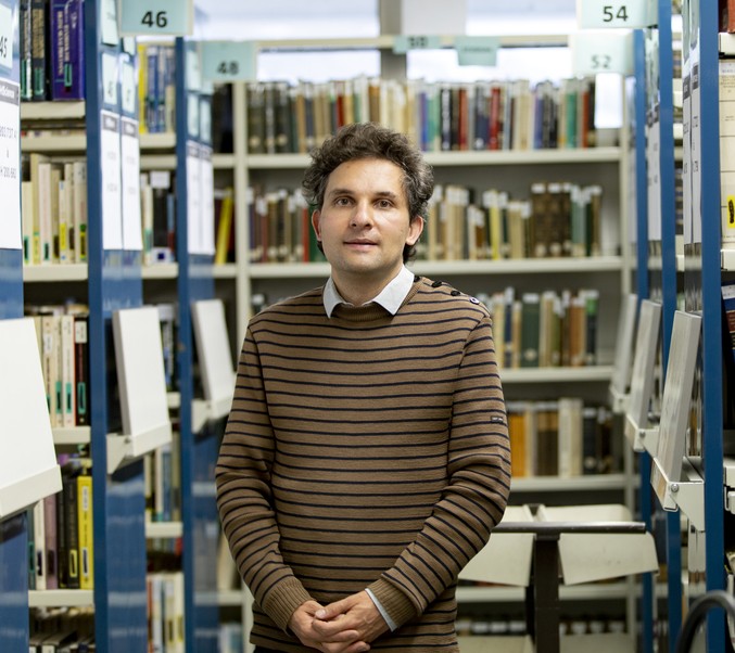 Benjamin Caraco, directeur adjoint des bibliothèques universitaires de Strasbourg